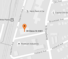 Map to White Plains office
